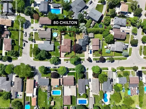 80 Chilton Drive Stoney Creek ON L8J 1M4