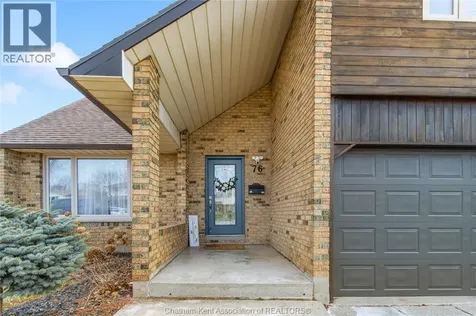 76 Pamela Crescent Chatham ON N7L 4S5