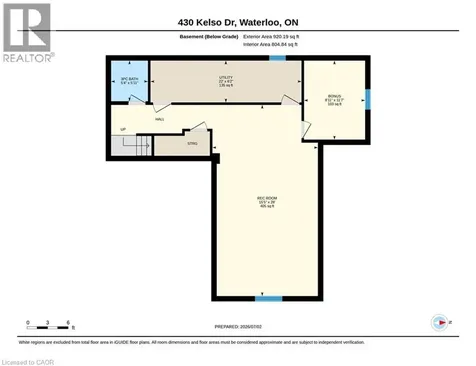 430 Kelso Drive Waterloo ON N2V 2S5
