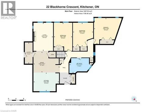 22 Blackhorne Crescent Kitchener ON N2E 1T1