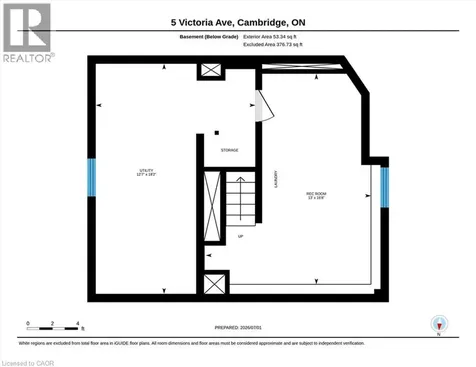 5 Victoria Avenue Cambridge ON N1S 1X2