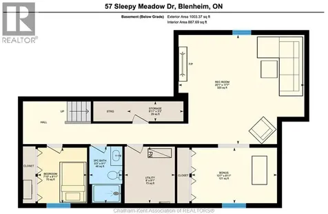 57 Sleepy Meadow Drive Blenheim ON N0P 1A0