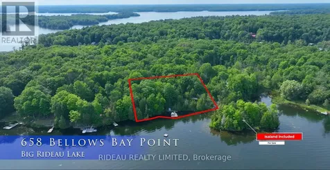 658 Bellows Bay Point Rideau Lakes ON K0G 1V0
