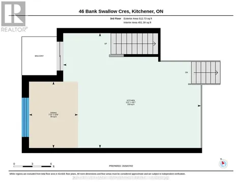 46 Bank Swallow Crescent Kitchener ON N2P 0J7