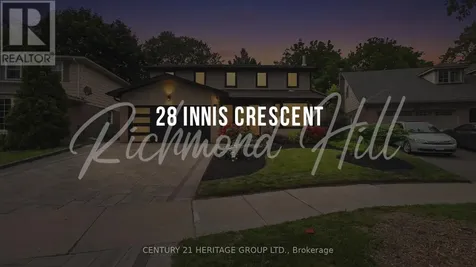28 Innis Crescent Richmond Hill (mill Pond) ON L4C 5K2