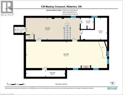139 Mackay Crescent Waterloo ON N2J 3K1