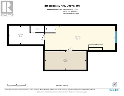 216 Badgeley Avenue Ottawa ON K2T 0A4