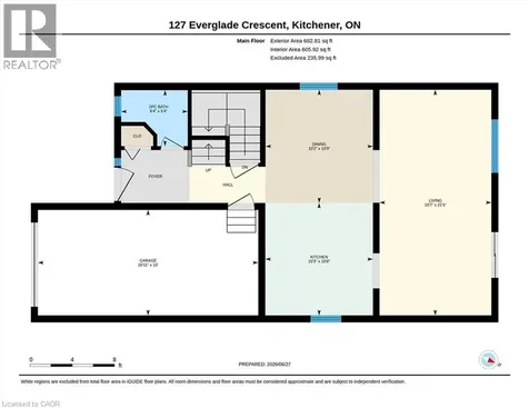 127 Everglade Crescent Kitchener ON N2E 3Y5
