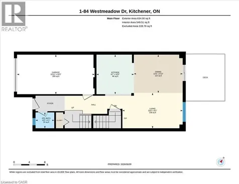 84 Westmeadow Drive Kitchener ON N2N 3P1