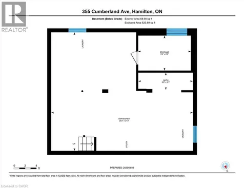 355 Cumberland Avenue Hamilton ON L8M 2A5