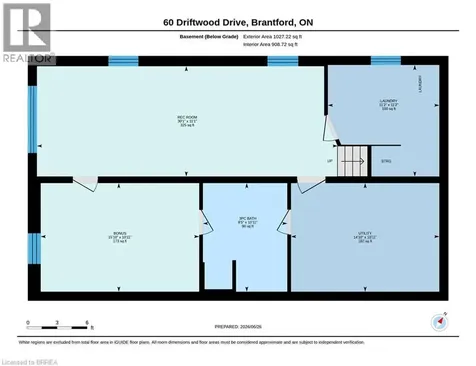 60 Driftwood Drive Brantford ON N3R 3K4