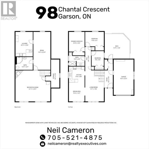98 Chantal Crescent Garson ON P3L 1C1