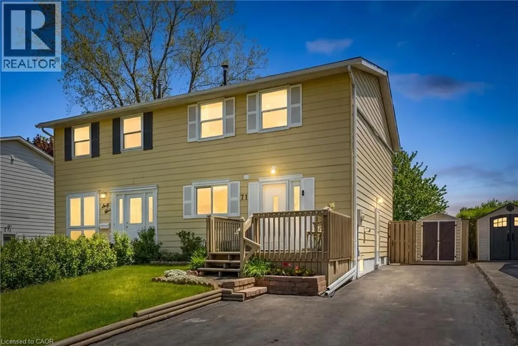 71 Blackhorne Drive Kitchener ON N2E 1T5