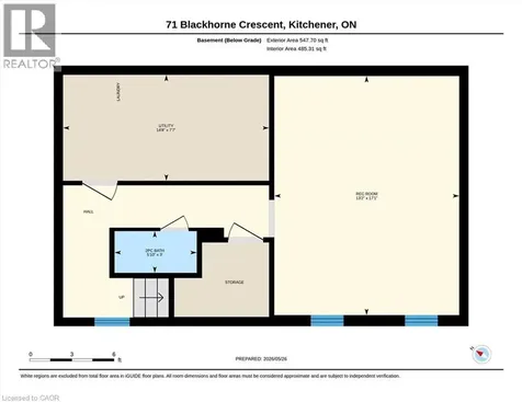 71 Blackhorne Drive Kitchener ON N2E 1T5