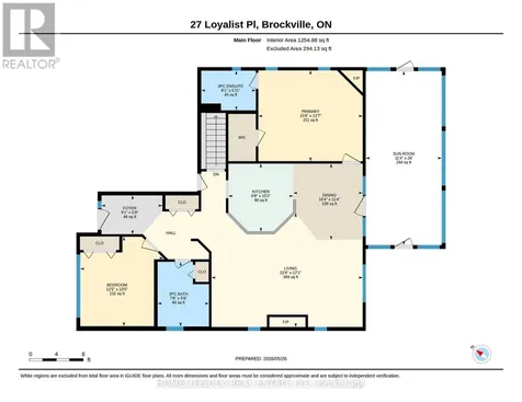 27 Loyalist Place Brockville ON K6V 7M5