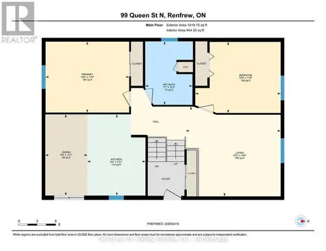 99 Queen Street North Renfrew ON K7V 2A4