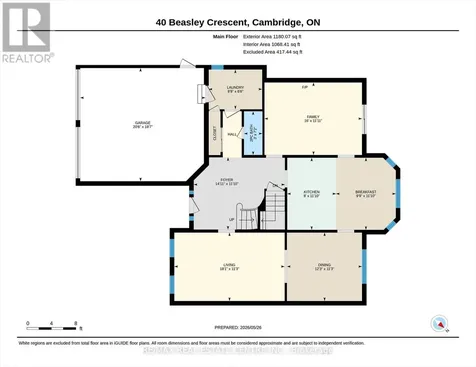 40 Beasley Crescent Cambridge ON N1T 1K1