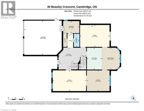 40 Beasley Crescent Cambridge ON N1T 1K1