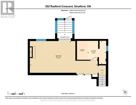 292 Redford Crescent Stratford ON N5A 1P5
