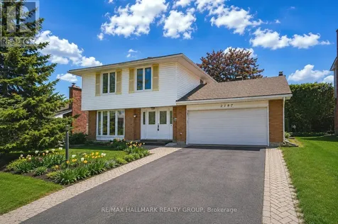 2187 Hamelin Crescent Ottawa ON K1J 6K9
