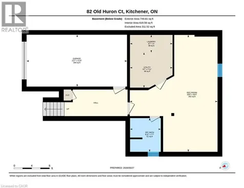 82 Old Huron Court Kitchener ON N2L 1L7