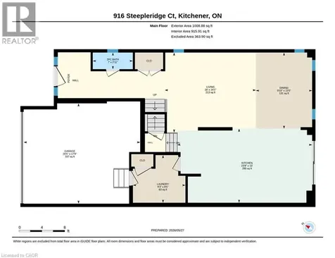 916 Steepleridge Court Kitchener ON N2P 0B4