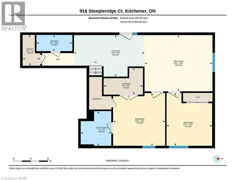 916 Steepleridge Court Kitchener ON N2P 0B4