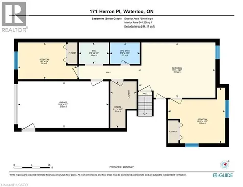 171 Herron Place Waterloo ON N2T 1H2