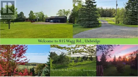 815 Wagg Road Uxbridge ON L9P 0K9