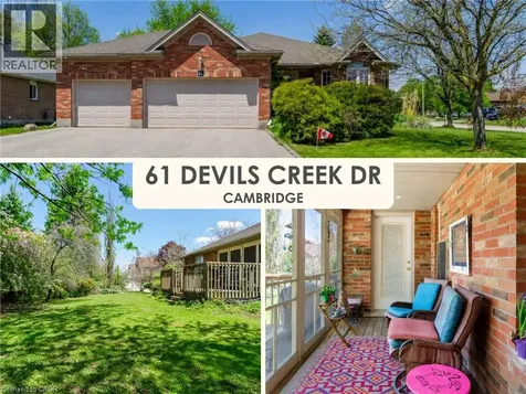 61 Devils Creek Drive Cambridge ON N1S 4Y3