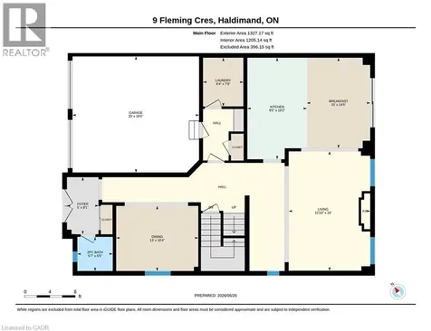 9 Fleming Crescent Caledonia ON N3W 1E1