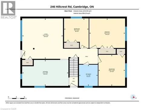 246 Hillcrest Road Cambridge ON N3H 1B2