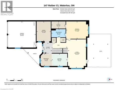 147 Reiber Court Waterloo ON N2L 6N2