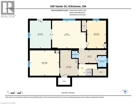 190 Vanier Drive Kitchener ON N2C 1J7