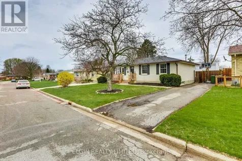 34 Sparta Street St. Thomas ON N5R 5G9