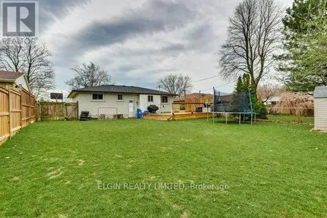 34 Sparta Street St. Thomas ON N5R 5G9