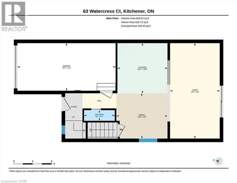63 Watercress Court Kitchener ON N2E 3S7