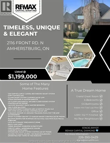 2116 Front Road Amherstburg ON N9V 3R3