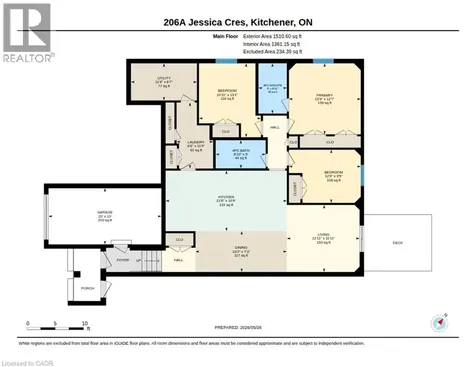 206 Jessica Crescent Kitchener ON N2R 0H8