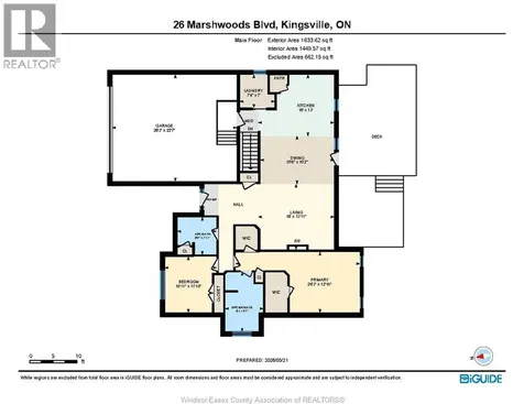 26 Marshwoods Boulevard Kingsville ON N9Y 0A7