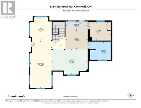 3314 Montreal Road Cornwall ON K6H 5R5