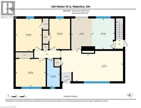 100 Weber Street South Waterloo ON N2J 2A3