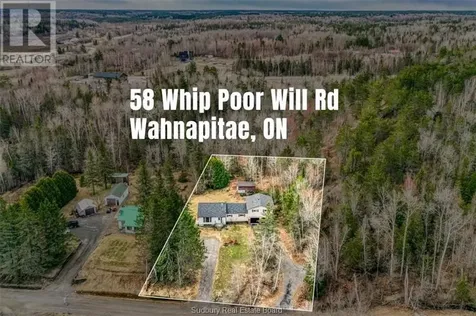 58 Whippoorwill Road Estaire ON P3E 4N1
