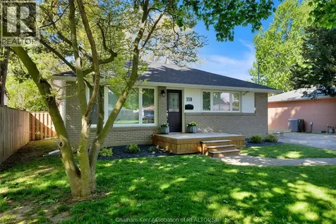 119 Burton Avenue Chatham ON N7M 4Z6