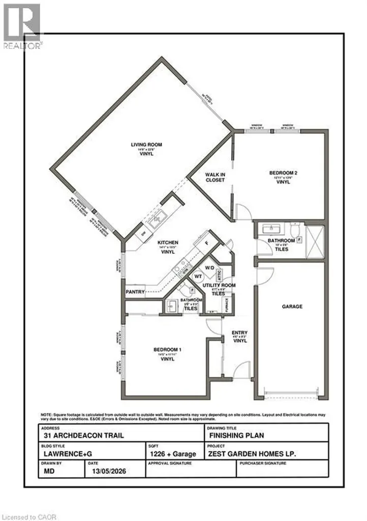 31 Archdeacon Clark Trail Hamilton ON L9B 2M1