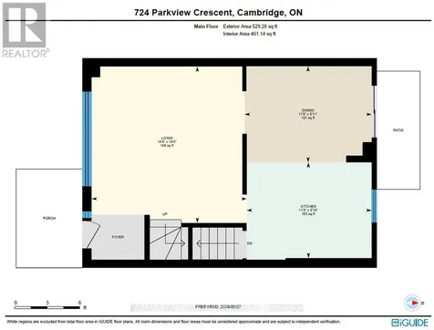 724 Parkview Crescent Cambridge ON N3H 4X9