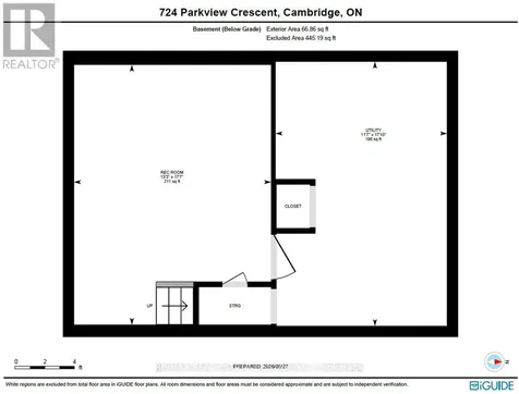 724 Parkview Crescent Cambridge ON N3H 4X9
