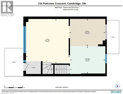 724 Parkview Crescent Cambridge ON N3H 4X9