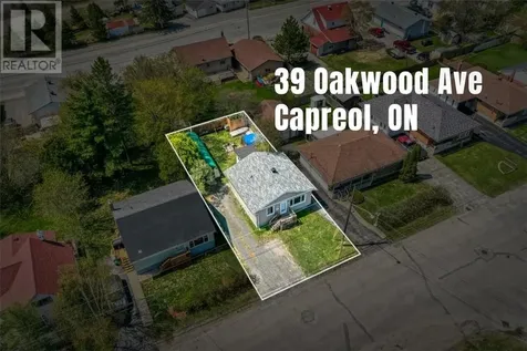 39 Oakwood Avenue Capreol ON P0M 1H0
