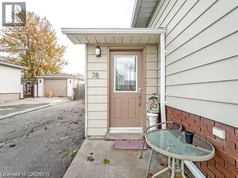 78 Billington Crescent Hamilton ON L8T 4R1